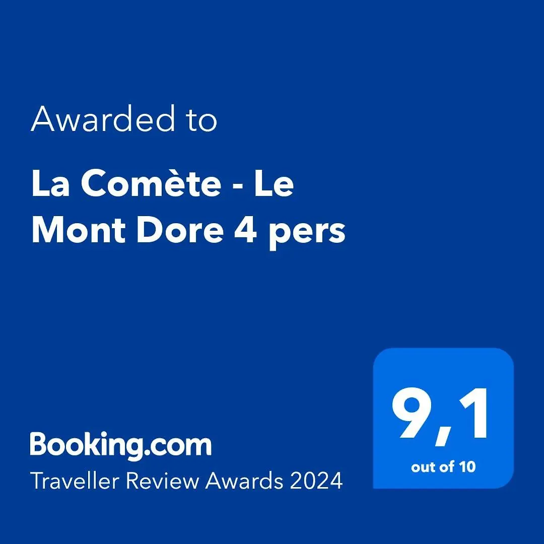 Apartment La Comete - Le Mont Dore 4 Pers
